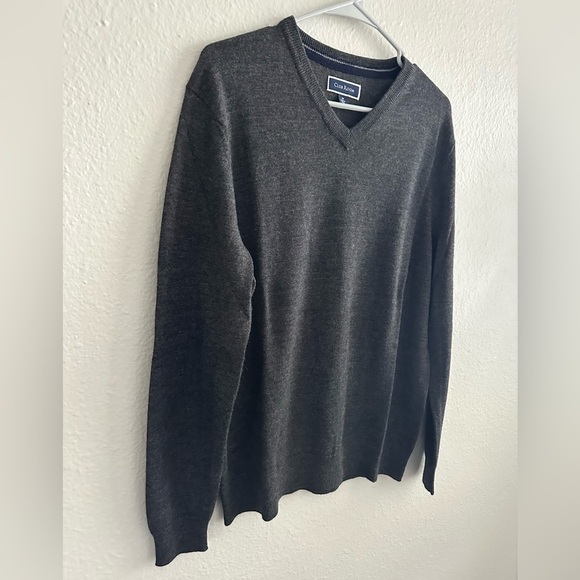 Club Room gray preppy men’s sweater size medium - Picture 3 of 4